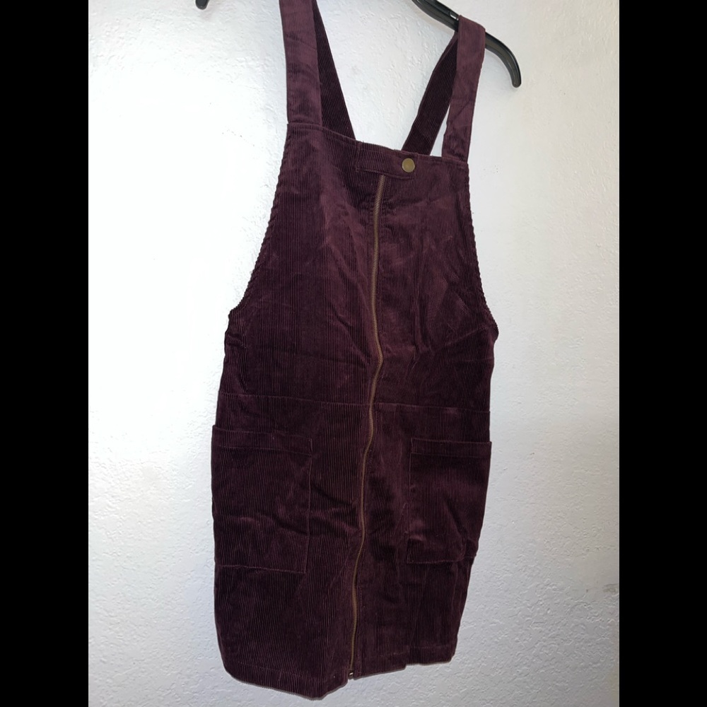 NWT Forever 21 small Corduroy Overall Dress